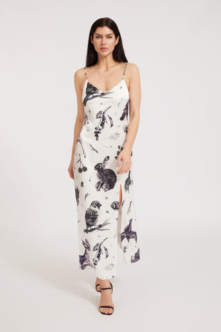 Forest Friends Midi Dress